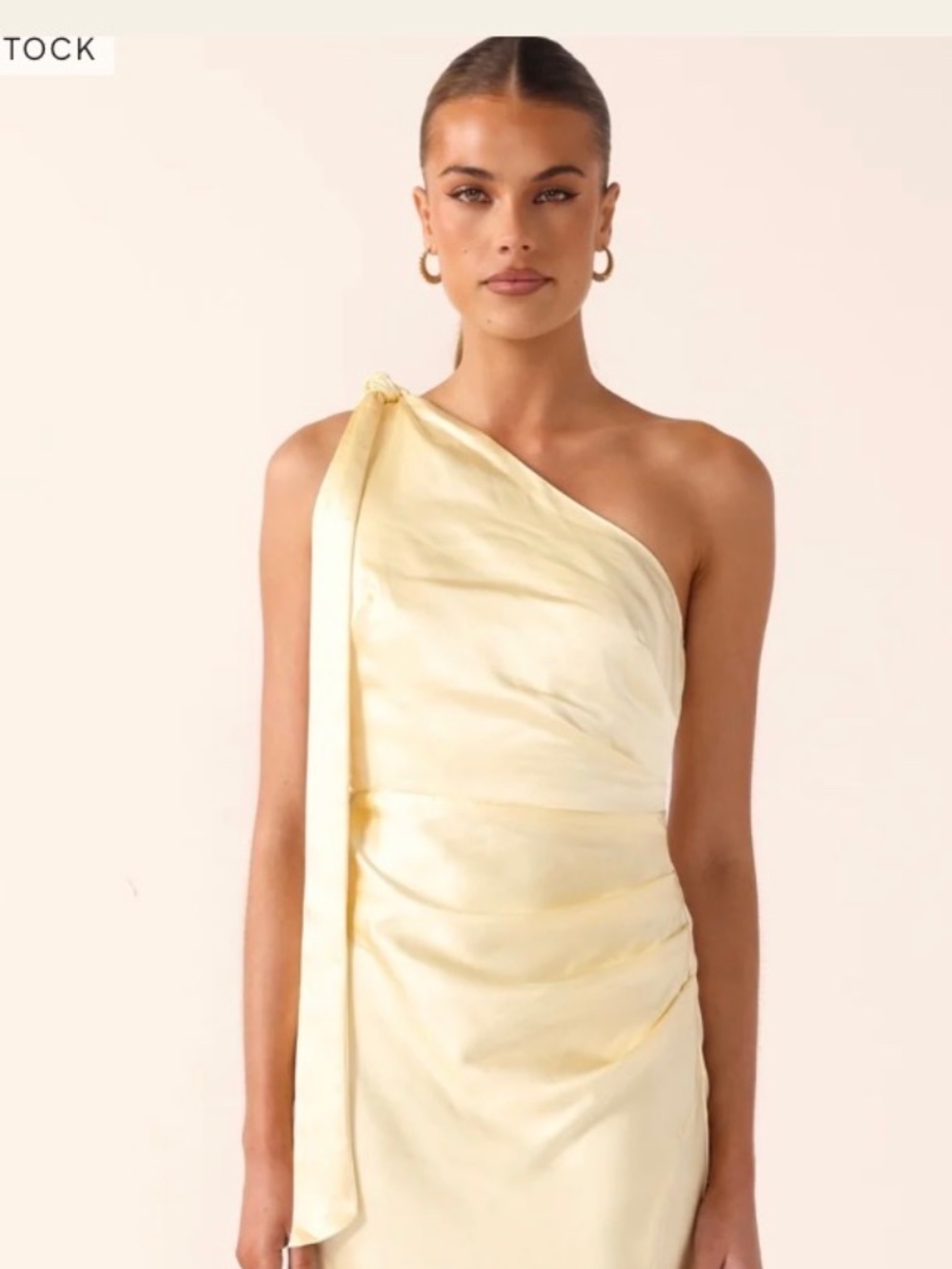 Billy J Halle Yellow dress
